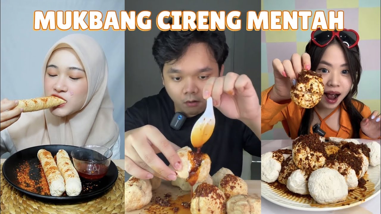 MUKBANG CIRENG MENTAH 😋😍🥵 ||