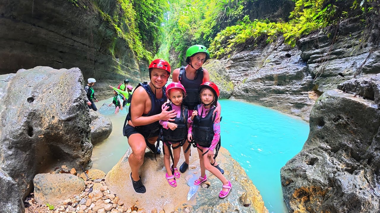 Kawasan Canyoneering with kids philippines 2026