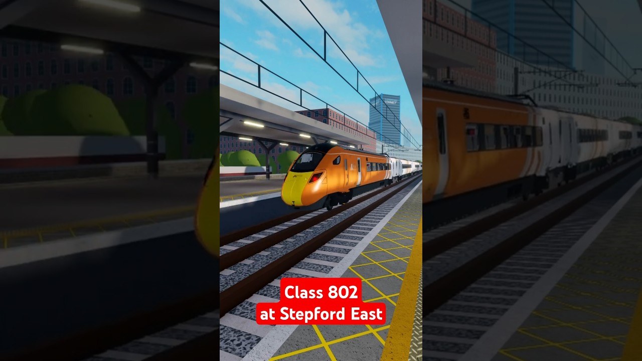 Class 802 at Stepford East - Roblox SCR V2.1