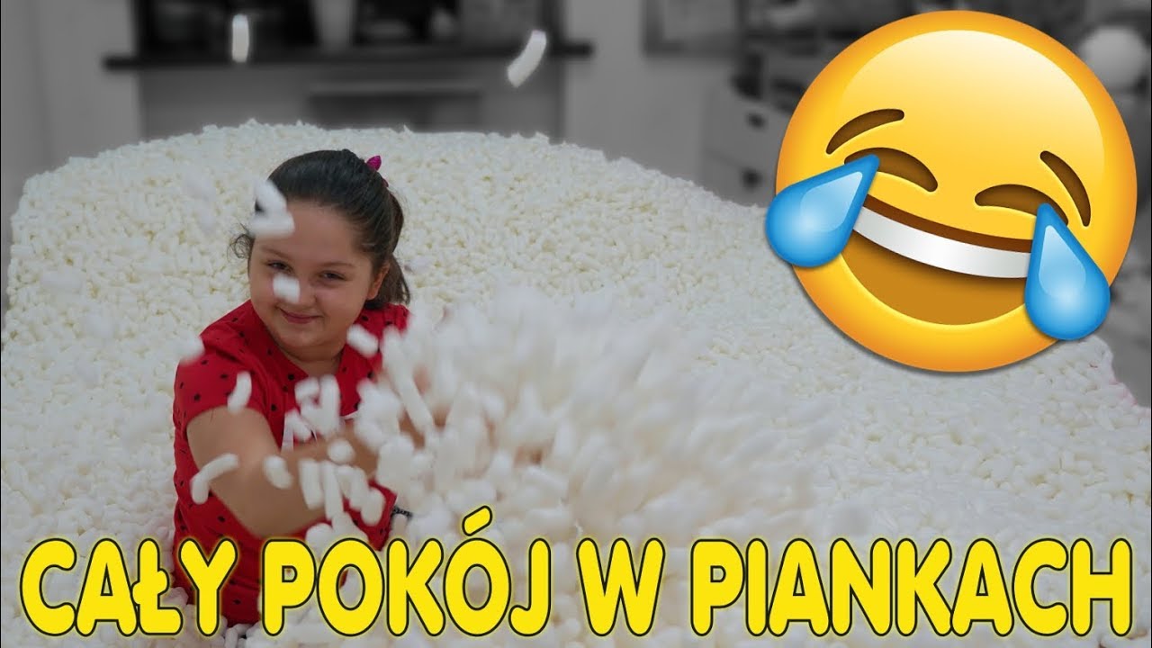 CAŁY POKÓJ W PIANKACH 🤣