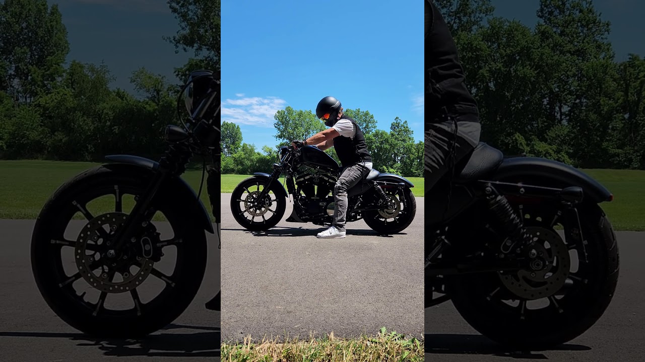 Legendary Custom Harley Davidson Sportster Iron 883!