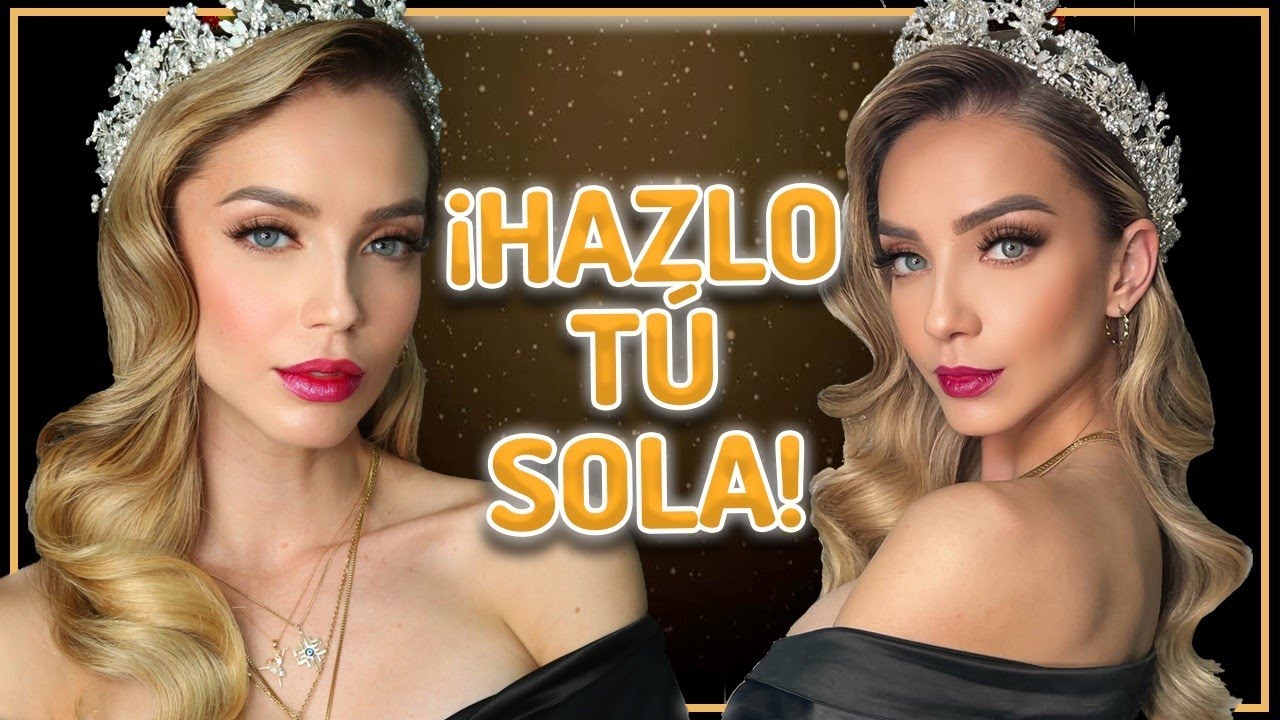 COMO HACER ONDAS HOLLYWOOD EN 10 MIN ESTE 2022!!! PEINATE SOLA!