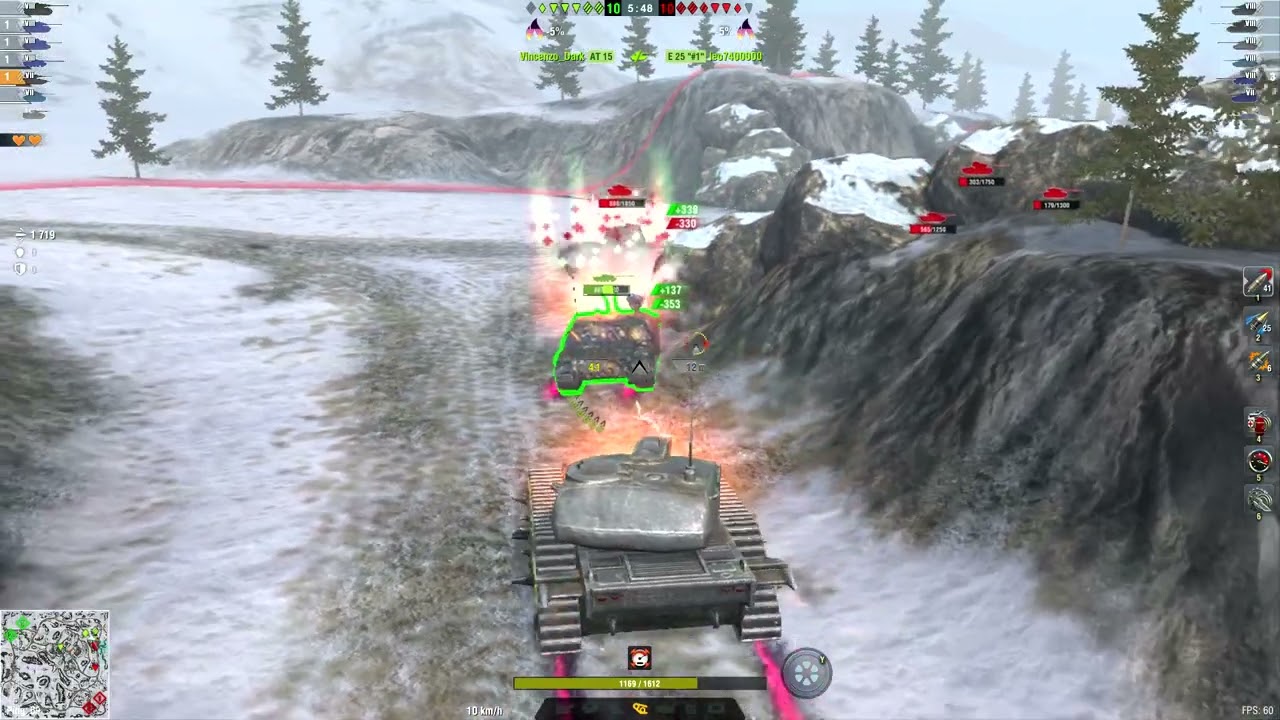 Gravedigger - 1 vehiculo destruido - 1 831 daño