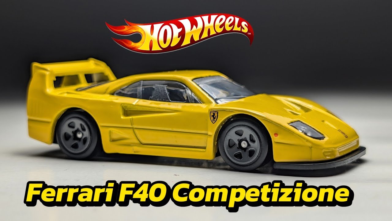 Hotwheels Ferrari F40 Competizione - 2025 Release