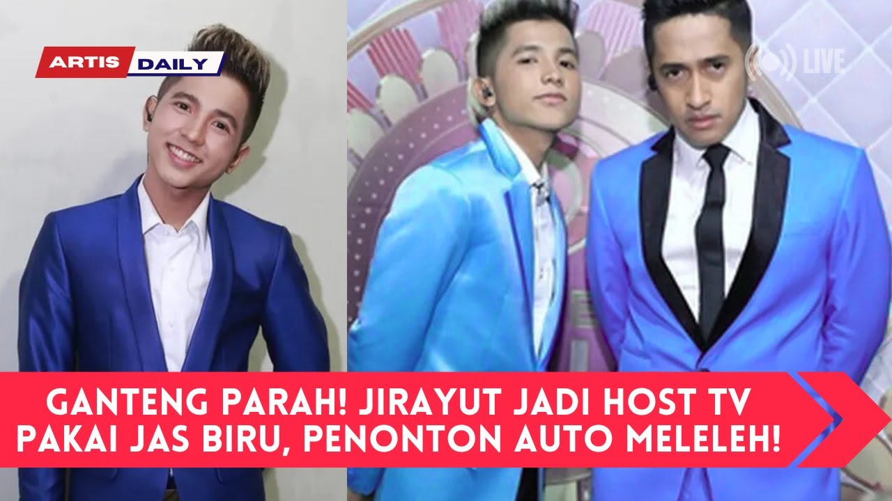 JIRAYUT PAKE JAS BIRU?! Host Indosiar Paling Ganteng Hari Ini! 💙✨