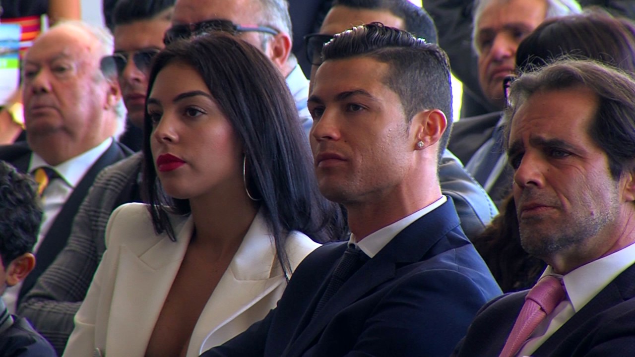 Cerimónia de homenagem a Cristiano Ronaldo