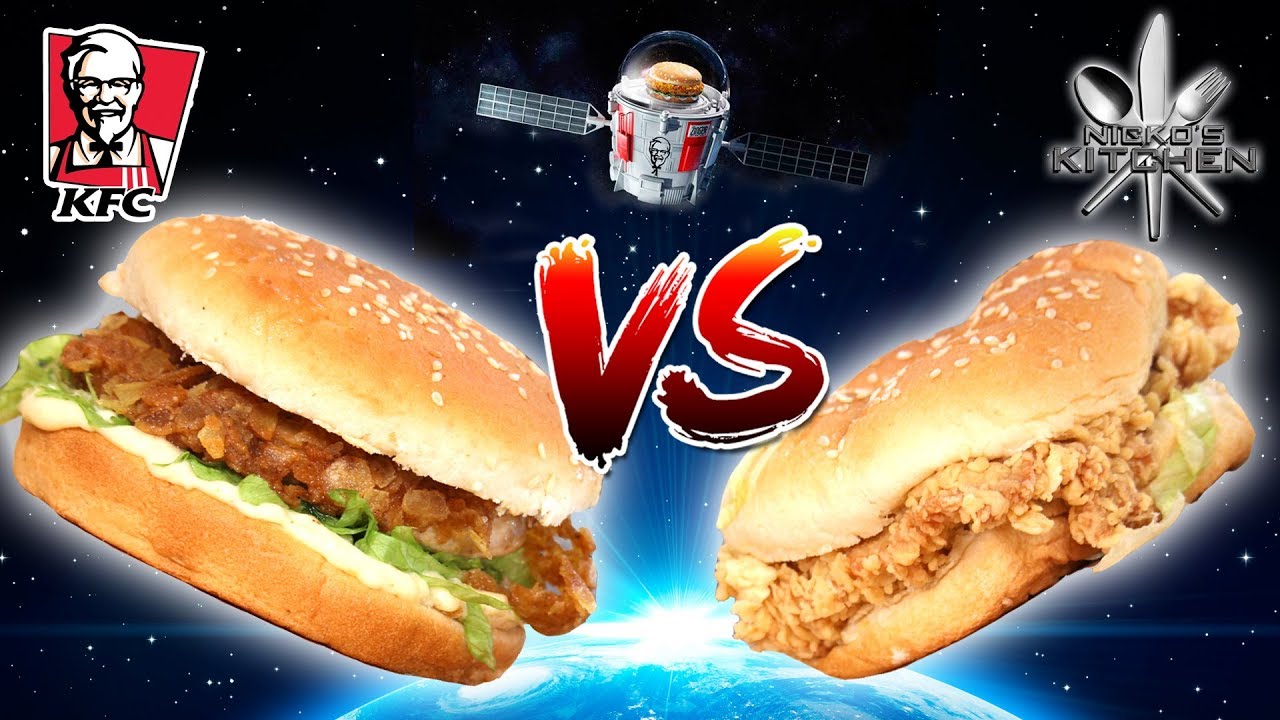 KFC ZINGER CHICKEN vs HOMEMADE - World famous ZINGER FAIL!