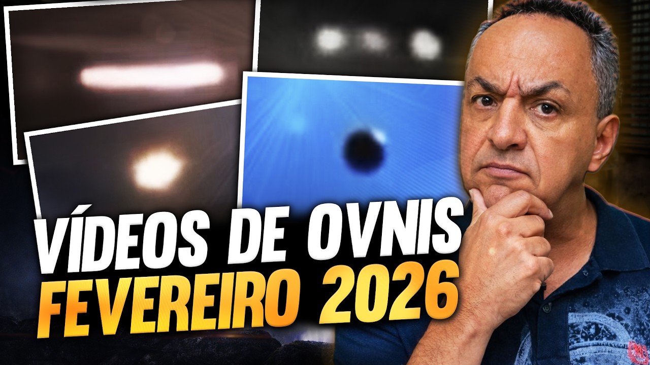 OVNIS FLAGRADOS EM FEVEREIRO DE 2026!