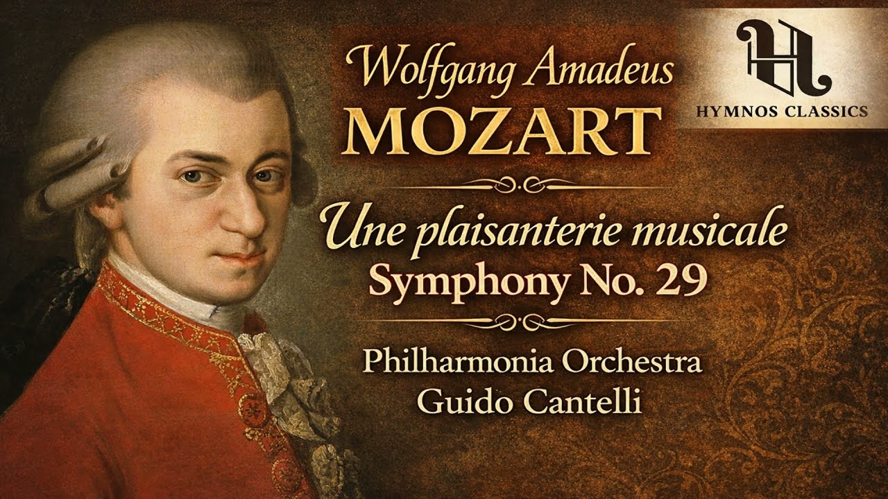 MOZART, W. A.: Une plaisanterie musicale, Symphony No. 29, Philharmonia Orchestra, Guido Cantelli