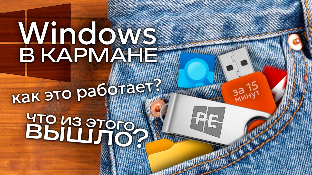 Windows В КАРМАНЕ. Делаем свою Windows С ИНСТРУМЕНТАМИ