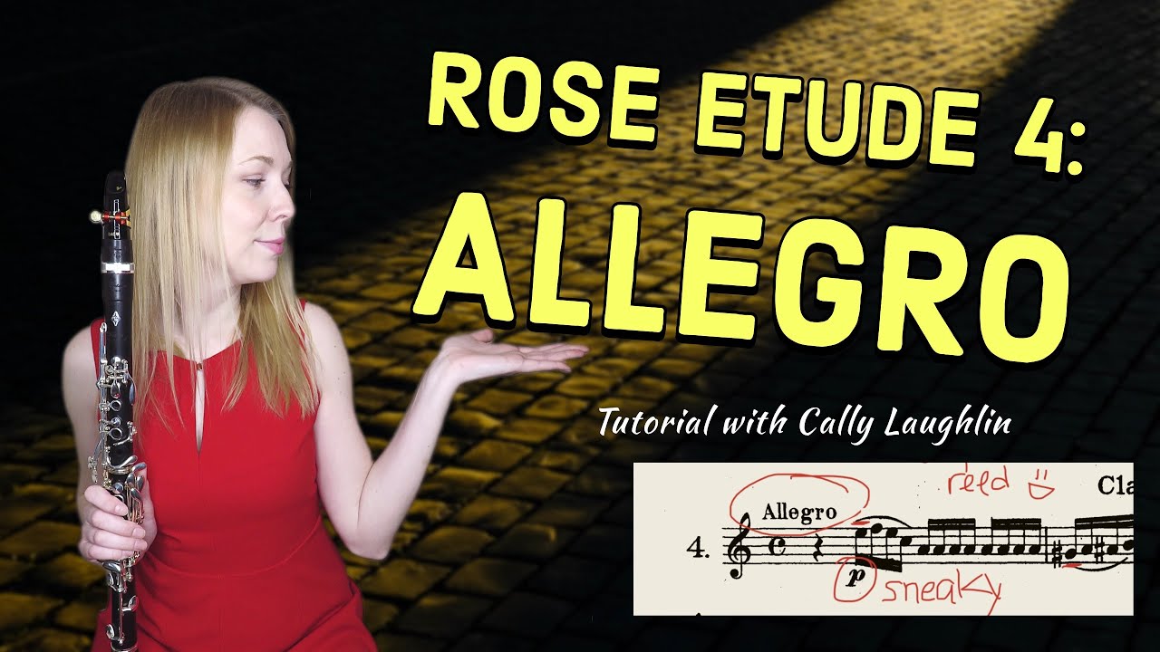 Rose Etude No. 4 (Hand & Finger Exercises, Breathing Exercises, Air Support Tips & More!)