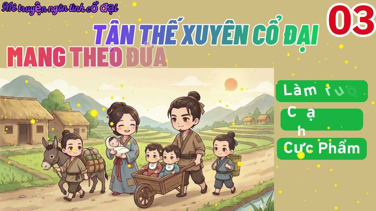 Tập 3: Tận thế xuyên cổ đại, Mang theo ngũ oa sát điên rồi| Chạy nạn,Sảng văn,Nữ cường,Thương thành