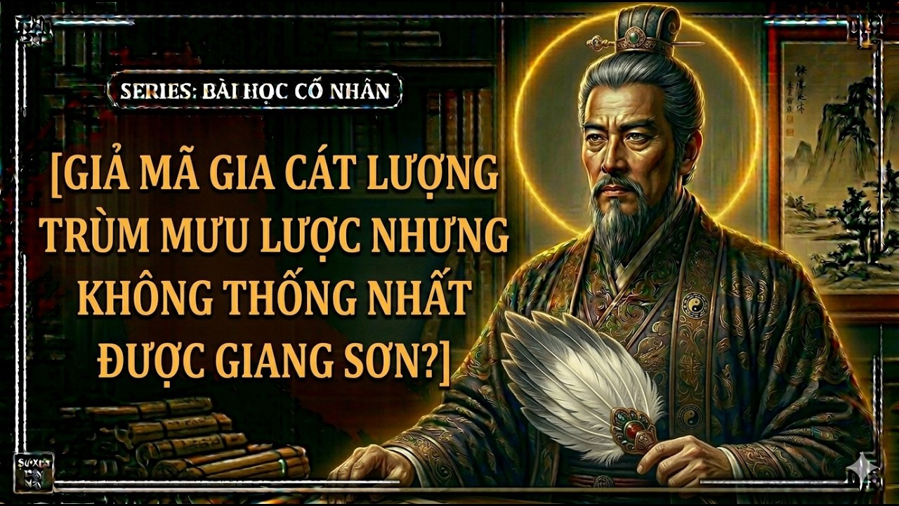 Giải mã Gia Cát Lượng: Tại sao thiên tài bậc nhất vẫn không thể thắng?
