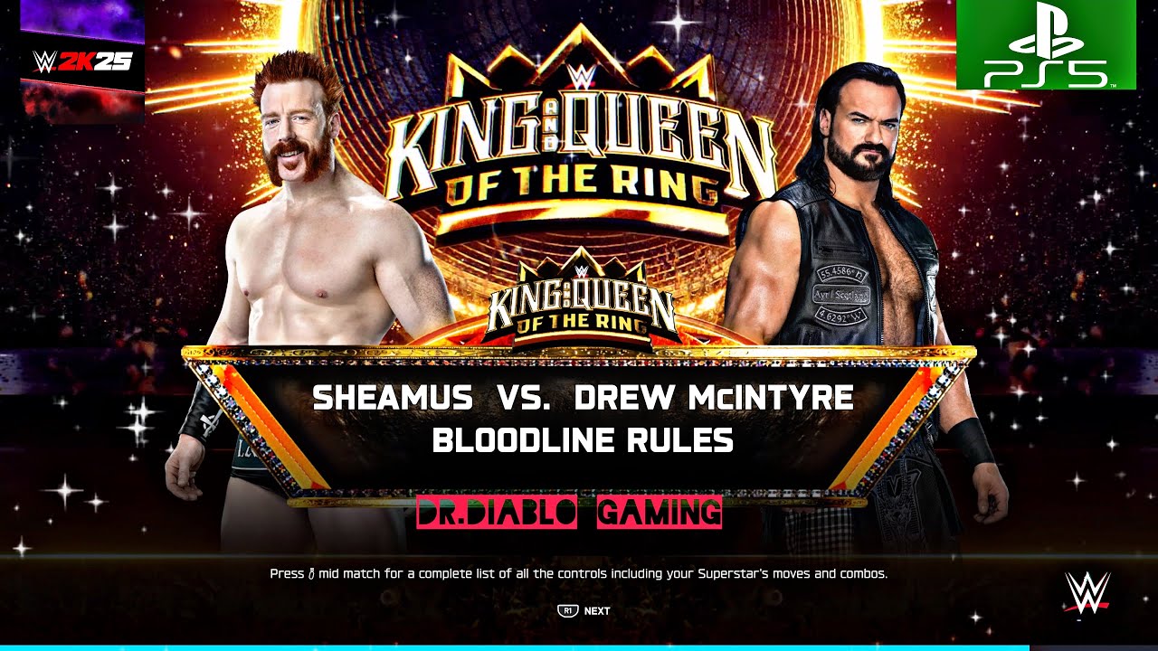 WWE 2k25- Bloodline Rules Match- Sheamus vs. Drew McIntyre 