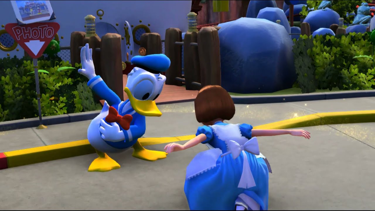 Disneyland Adventures pc Donald's treasure hunt!