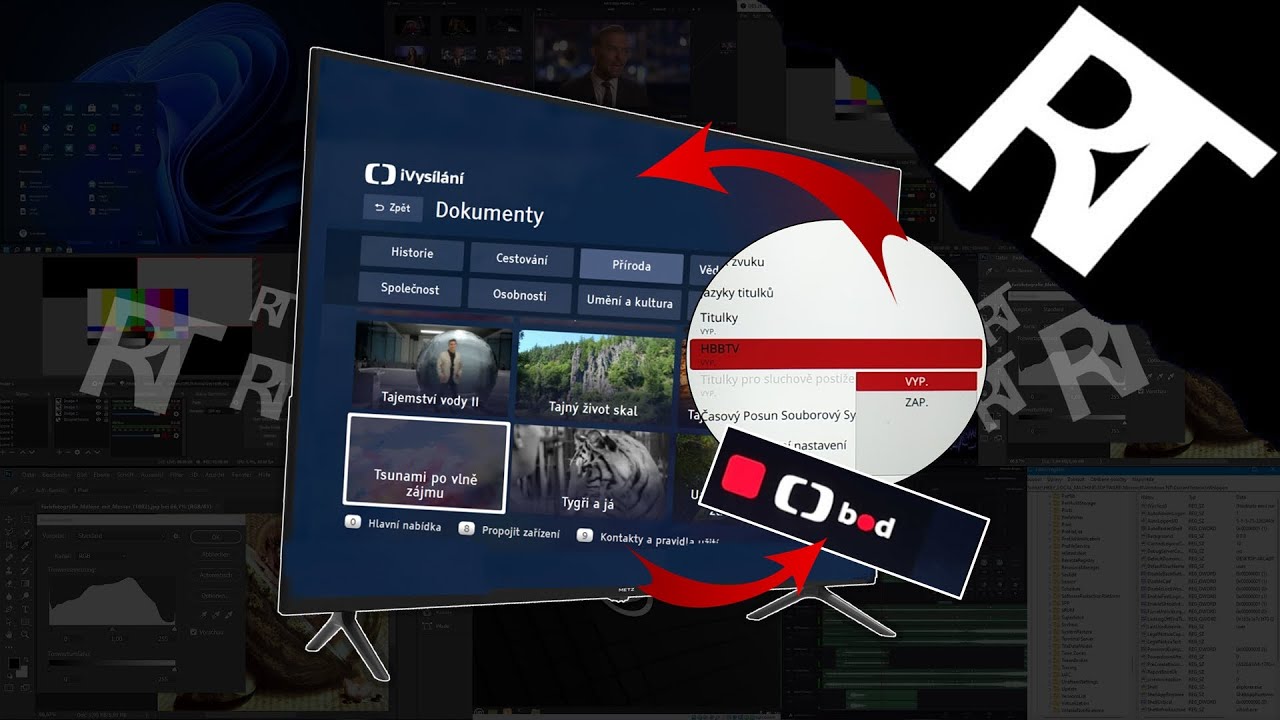 Jak zapnout HbbTV - červen&eacute; tlač&iacute;tko - Jak aktivovat červen&eacute; tlač&iacute;tko Nova? Jak naladit HbbTV