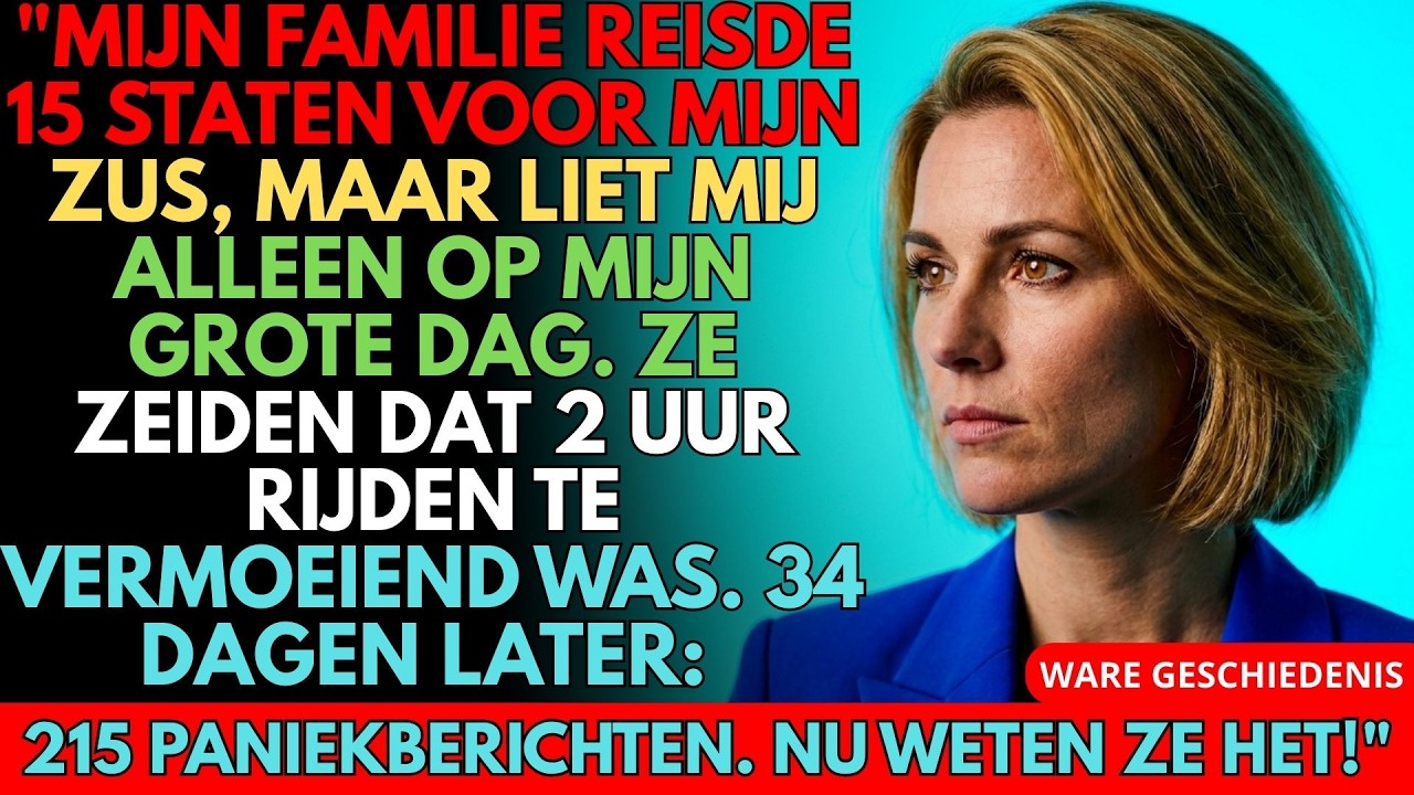FAMILIE LIET ME ACHTER BIJ HET ALTAAR NA 15 STATEN REIZEN VOOR ZUS. DE WAARHEID SLOEG IN!