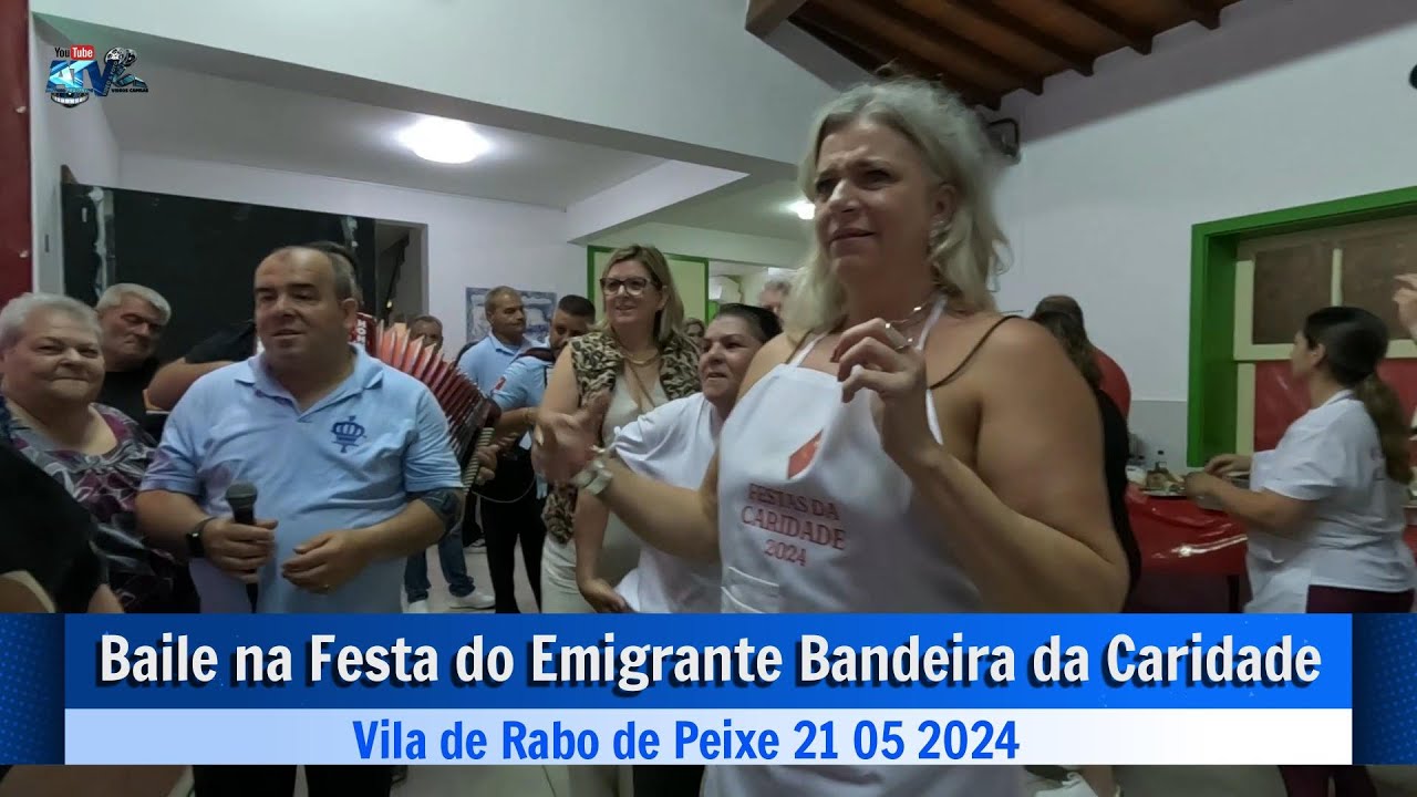 Festa do Emigrante na Bandeira da Caridade  com Irmãos do Divino Espirito Santo da Caridade