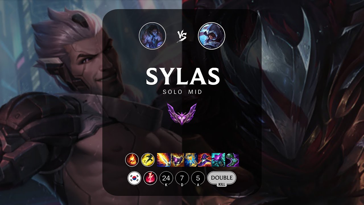 Sylas Mid vs Talon - KR Master Patch 14.8