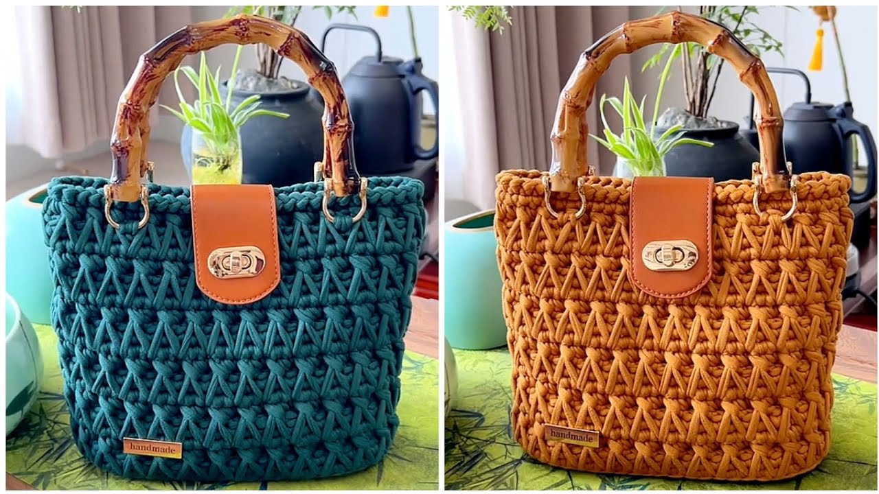 🔥Crochet Bag With a🌟 New Easy and Wonderful Design