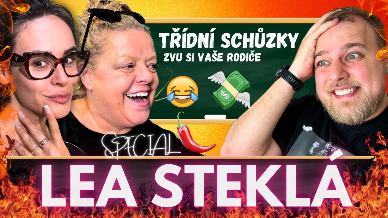 SPECI&Aacute;L! LEA STEKL&Aacute; NA TŘ&Iacute;DN&Iacute;CH SCHŮZK&Aacute;CH! 