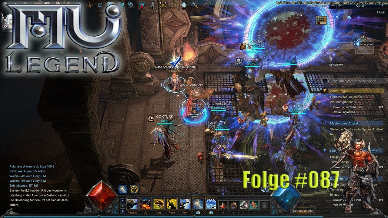 Lupas Labyrinth! ★ MU Legend Open Beta Deutsch ★ Folge#087★ Gameplay German ★ PC/1440p