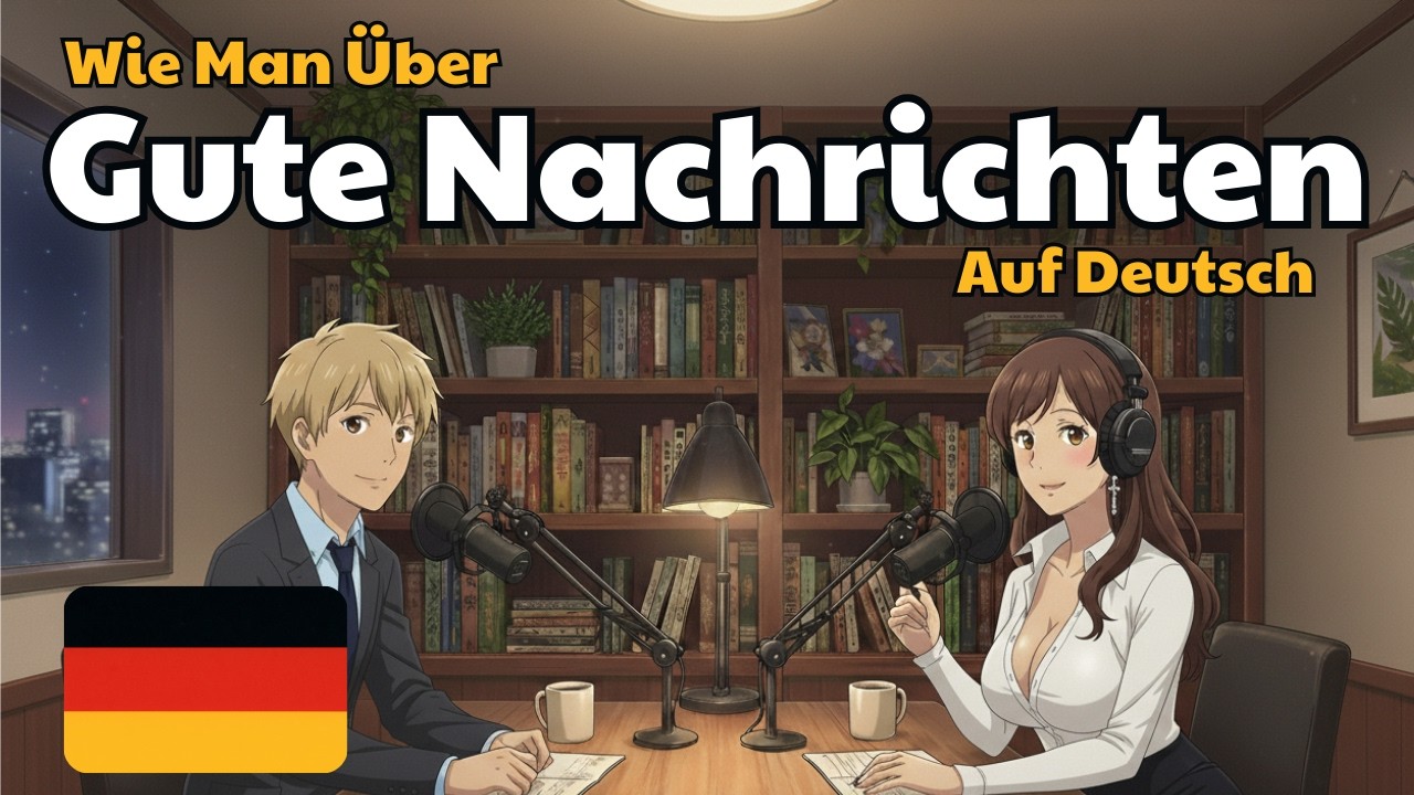 Wie man gute Nachrichten auf Deutsch teilt | Deutsch Konversationspraxis