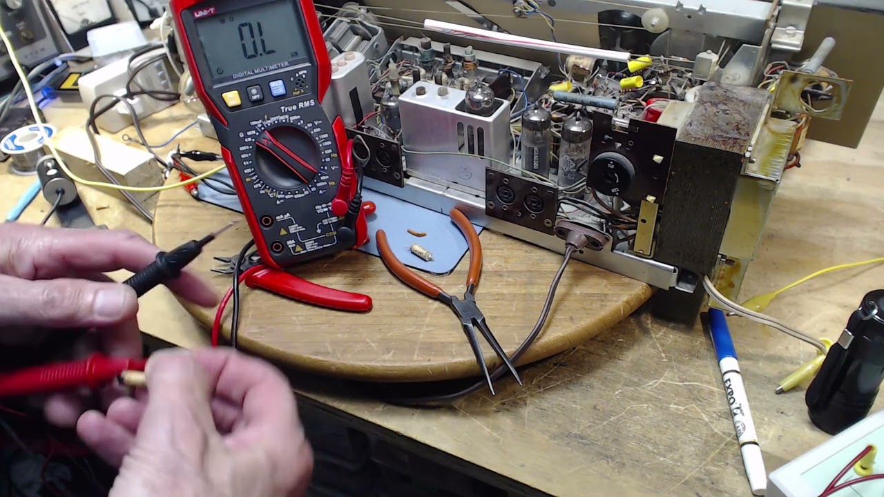 Telefunken Salzburg 5094W Console Video #22 - Stymied at the End