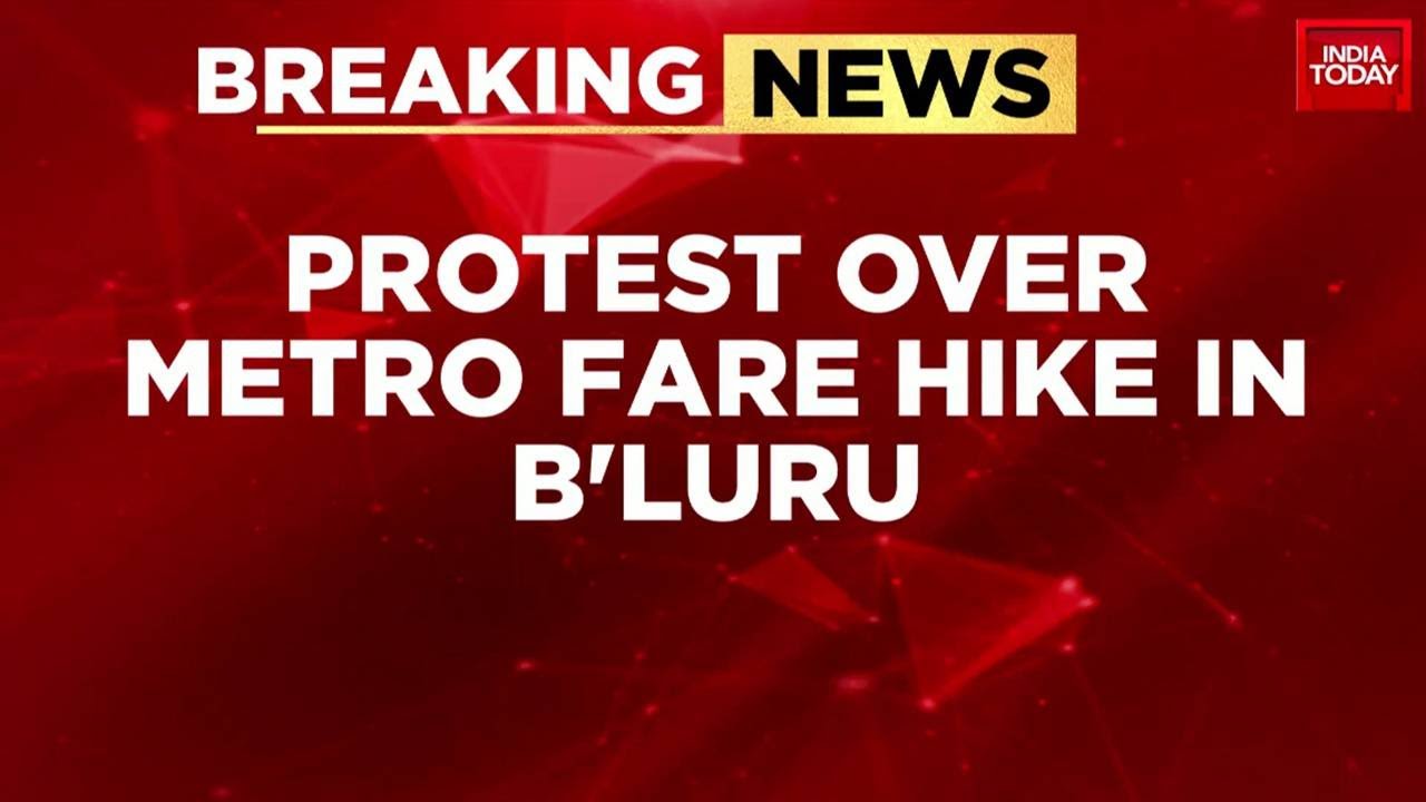 Bengaluru News: Protest Erupts Over Metro Fare Hike, FIR Against 14 ABVP Activists | India Today