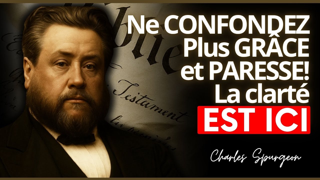 Le paradoxe de Spurgeon comment la grâce irrésistible de Dieu éveille la responsabilité humaine