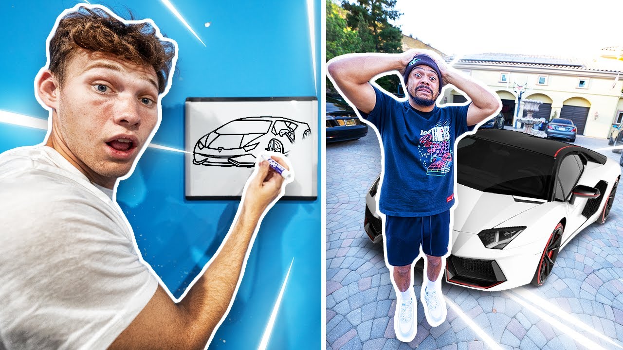 Whatever you draw, I’ll Buy It CHALLENGE !!