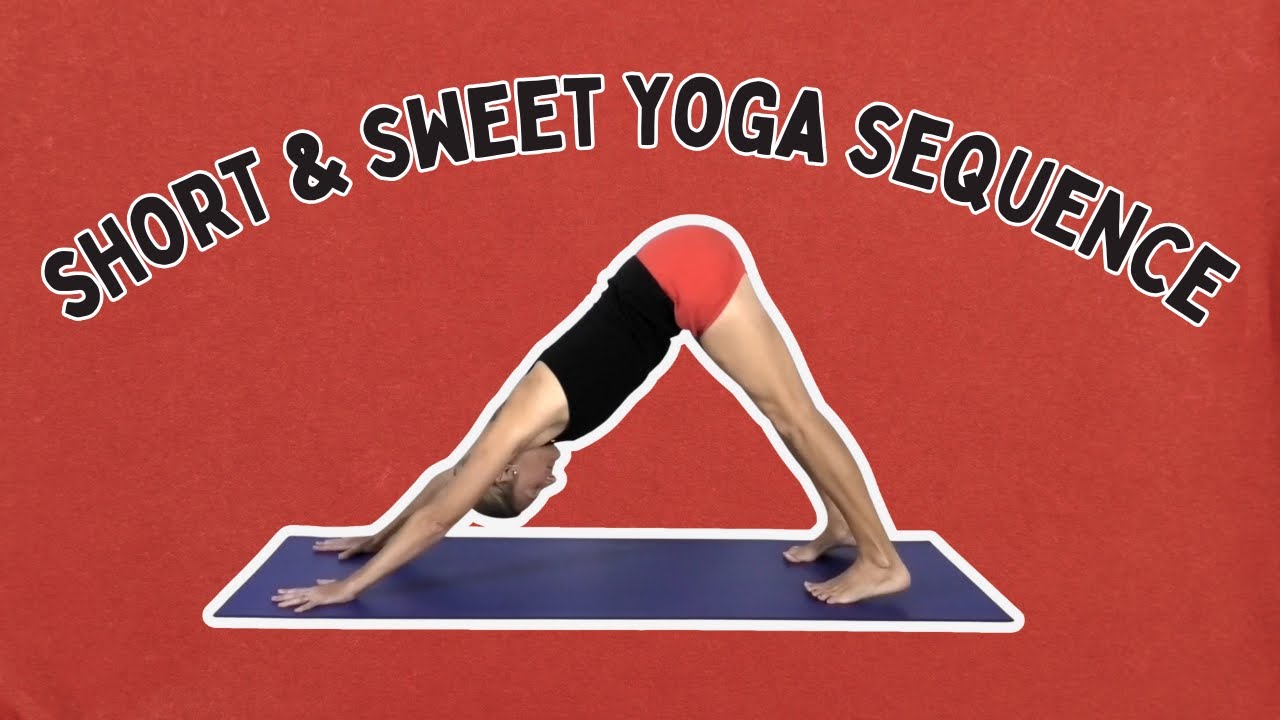 SHORT and SWEET yoga sequence | Iyengar Yoga