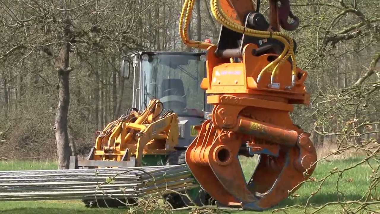 Groeneveldt Lumberjack LJ 450 Bomenknipper / Tree Shear - Tree Felling