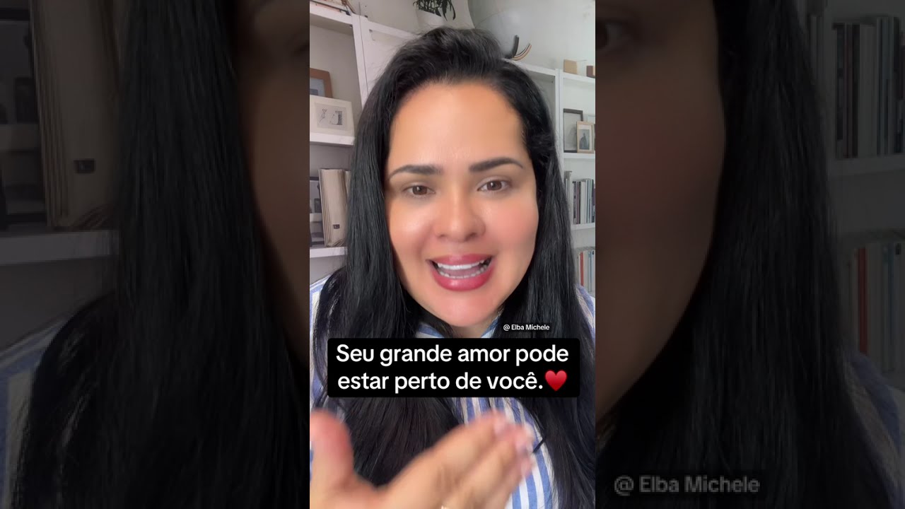 Seu grande amor pode estar perto de você.♥️