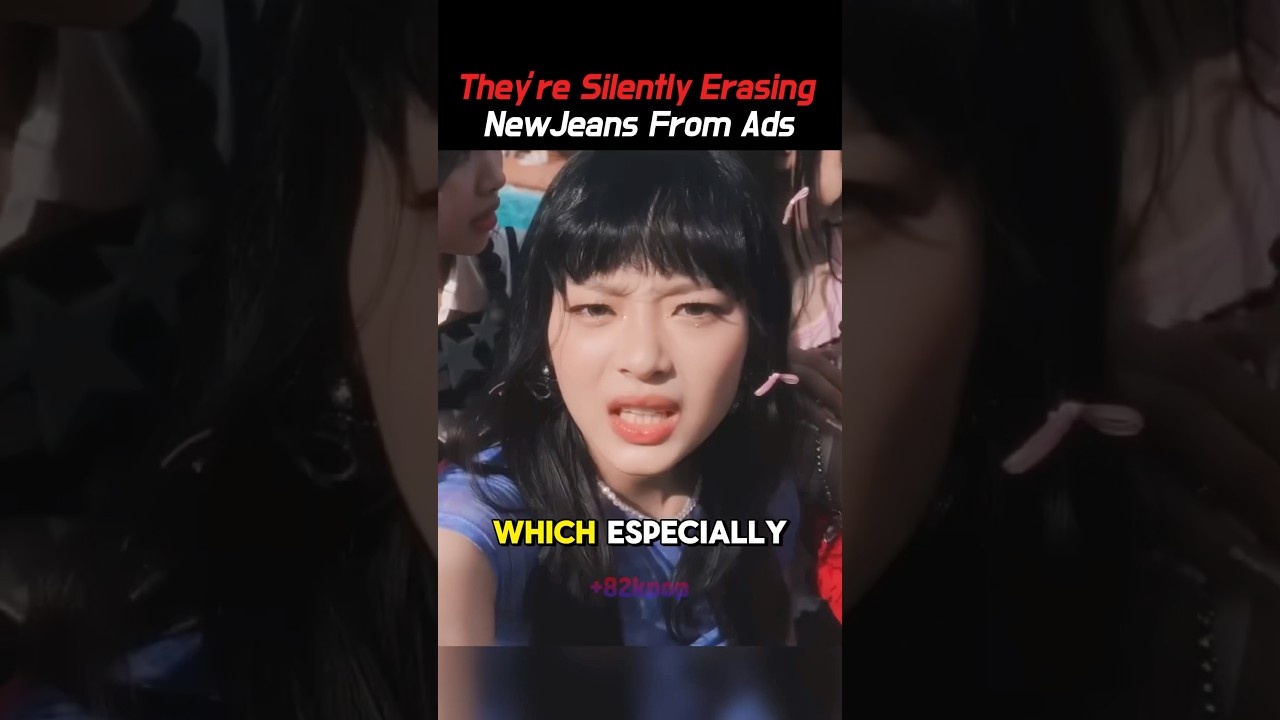NewJeans Is Getting Erased From Korean Ads #newjeans #kpop #kpopidol #kpopedit #shorts #njz