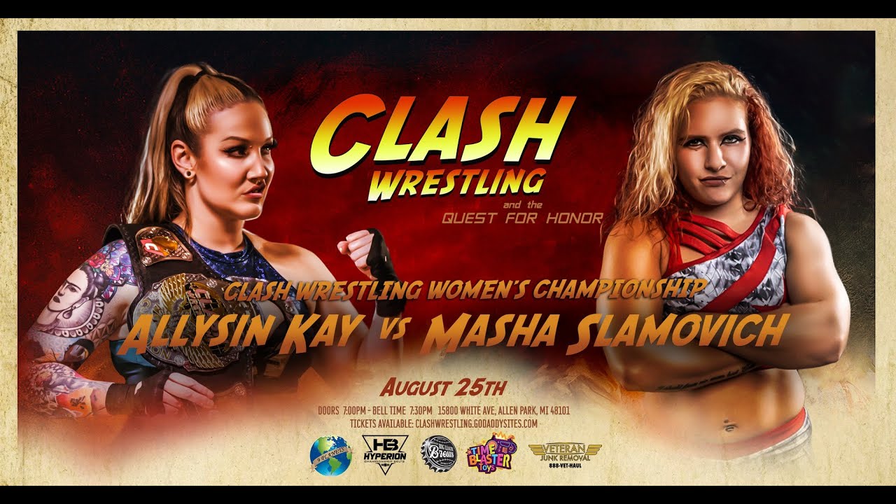 Clash Womens Championship: Allysin Kay(c) vs Masha Slamovich