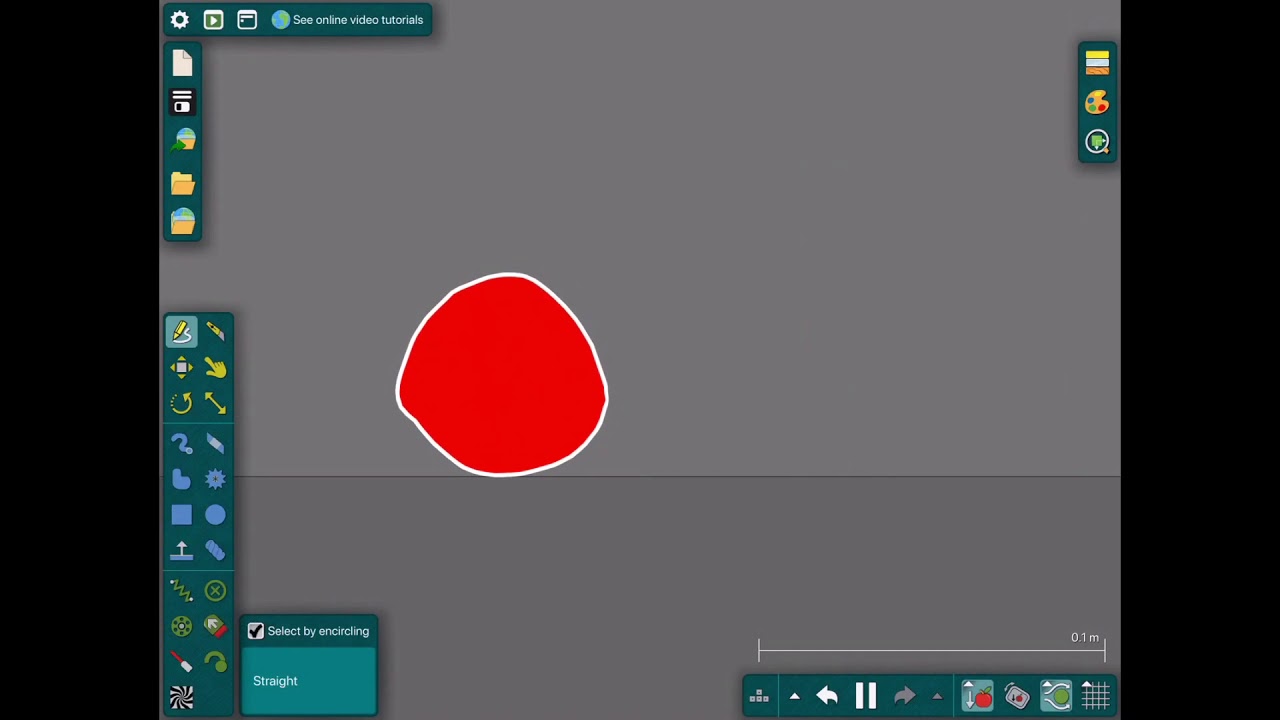 Size comparison #8 on Algodoo