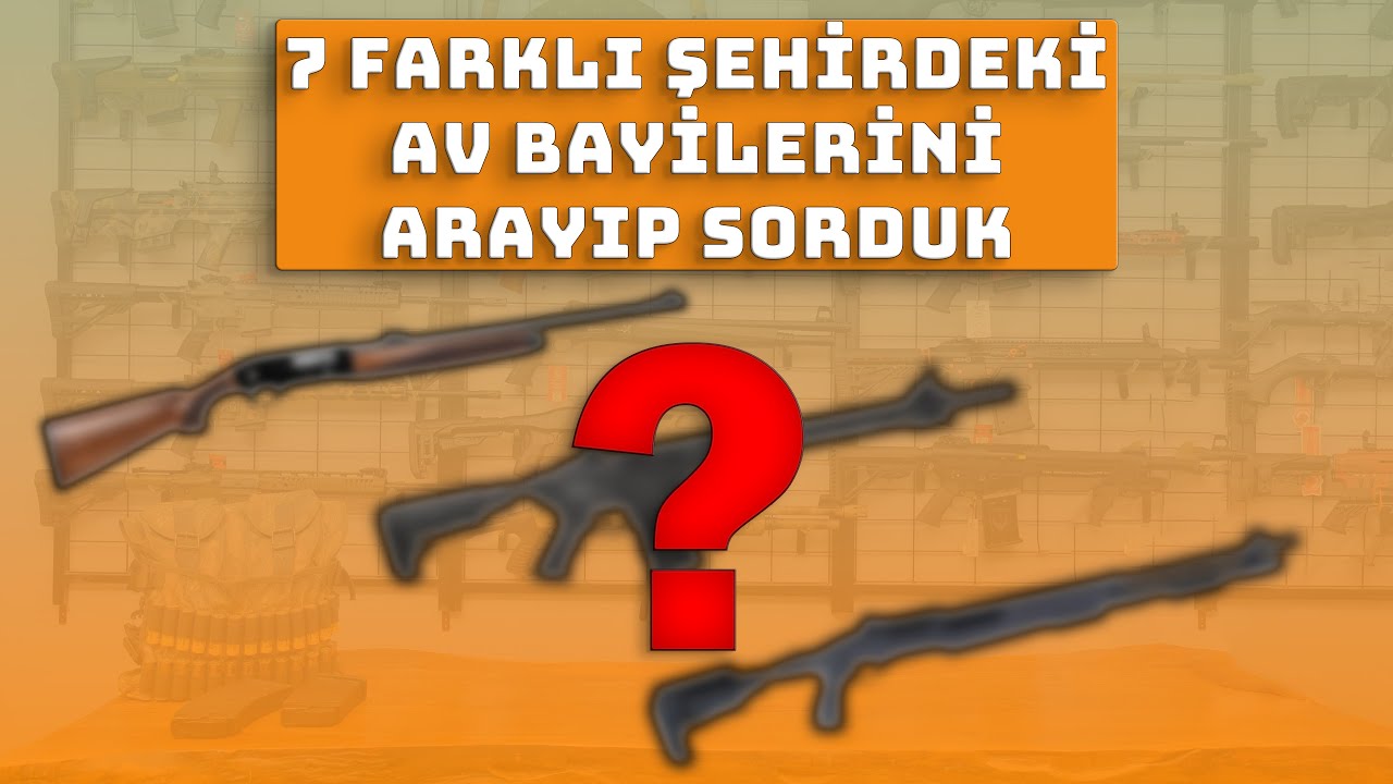 2024 YILINDA EN ÇOK SATILAN ŞARJÖRLÜ, TAKTİK ve AV TÜFEKLERİ