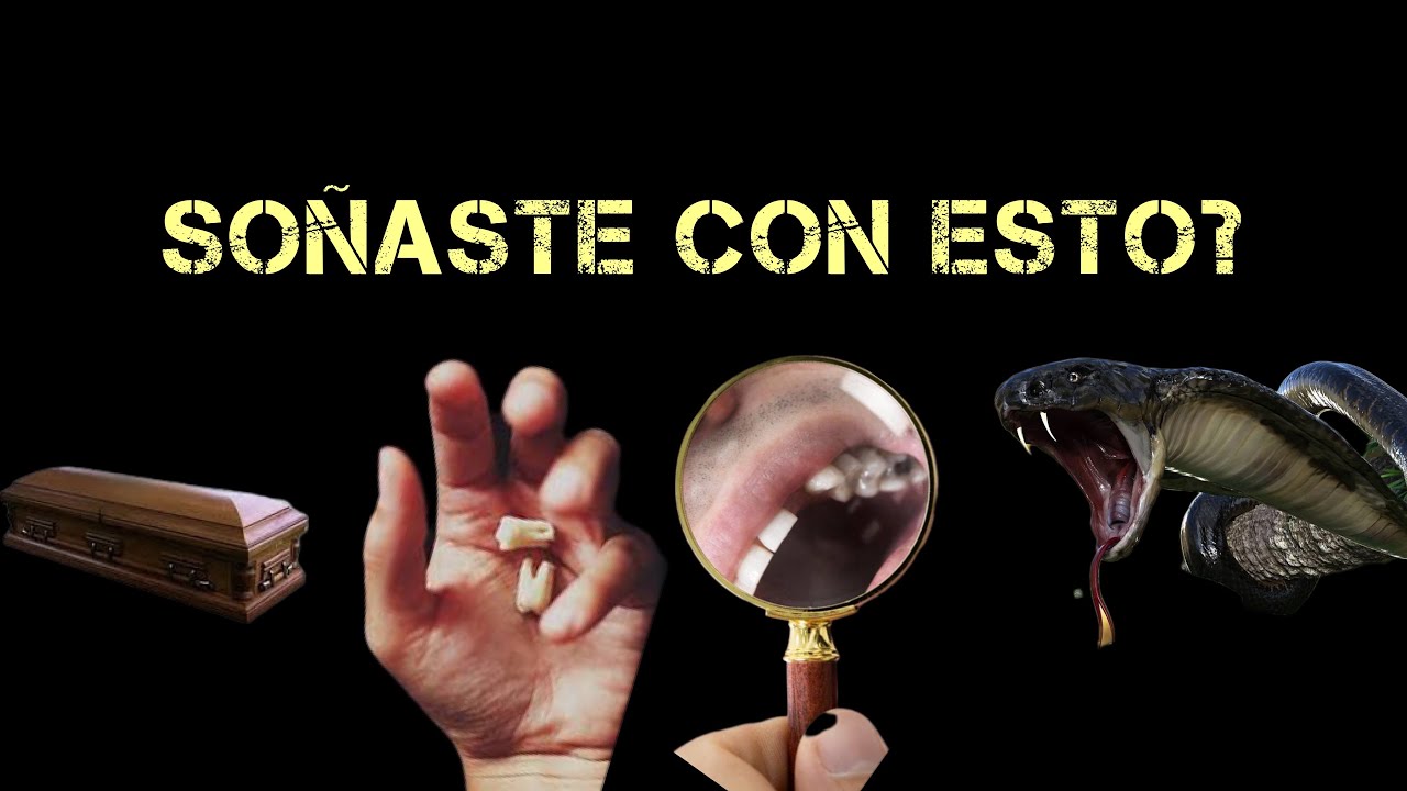 Haz soñado con que se te caen los dientes?