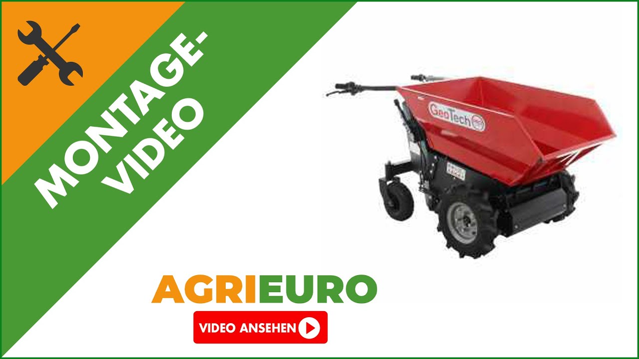 Montage-Video - Akku-Schubkarre Car E500 Hydro EVO 500 kg