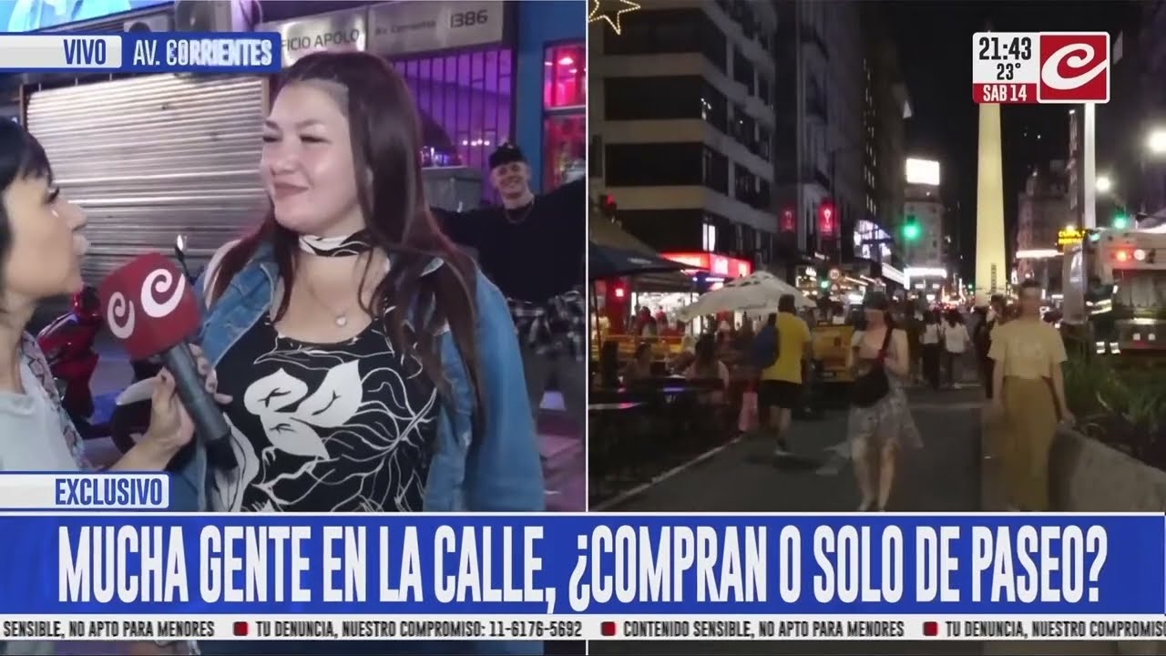 OKY SALE EN CRONICA TV