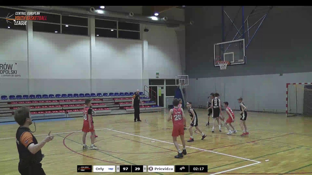 CEYBL U13, 13. 3. 2025, AK Orly Wroclaw - MBA Prievidza