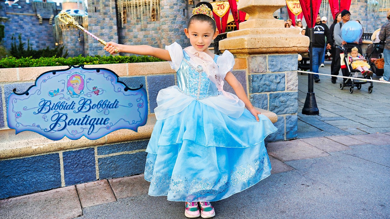 Bibbidi Bobbidi Boutique Disneyland: Полное впечатление и отзыв