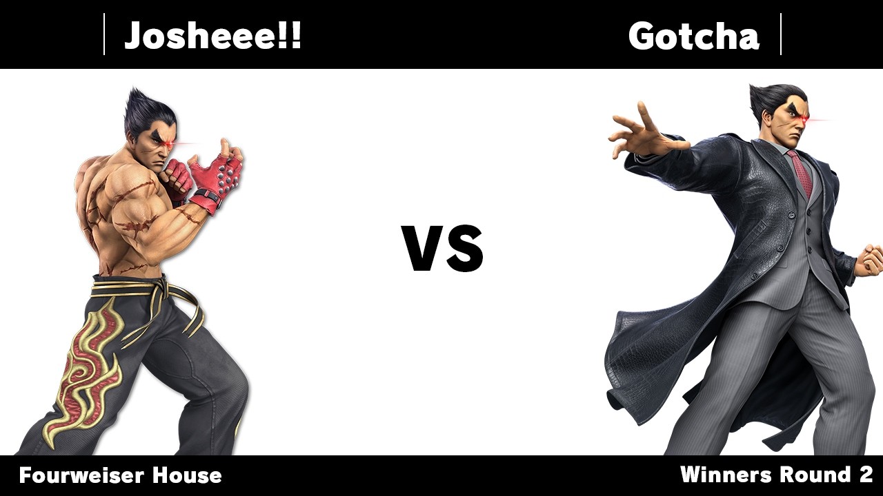 Josheee!! Kazuya vs Gotcha Kazuya  Fourweiser House  Winners Round 2