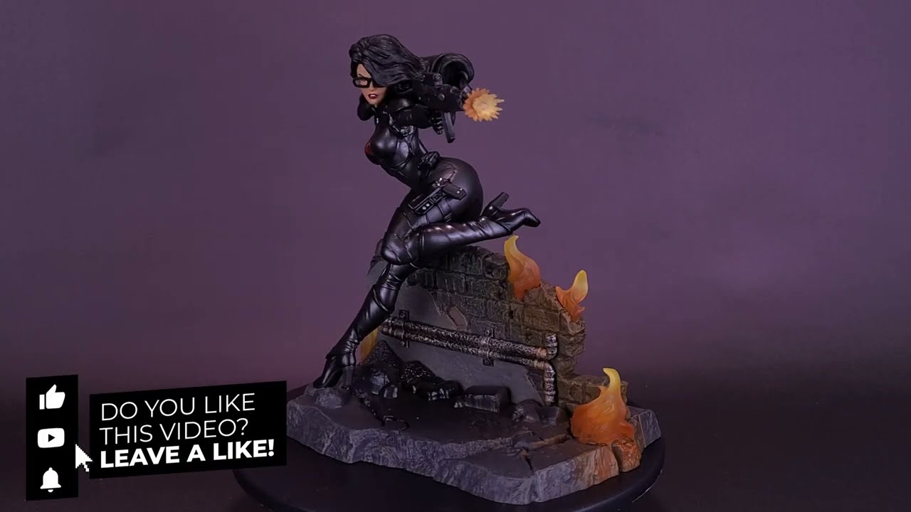 Diamond Select Cobra Baroness Gallery Diorama Statue @The Review Spot