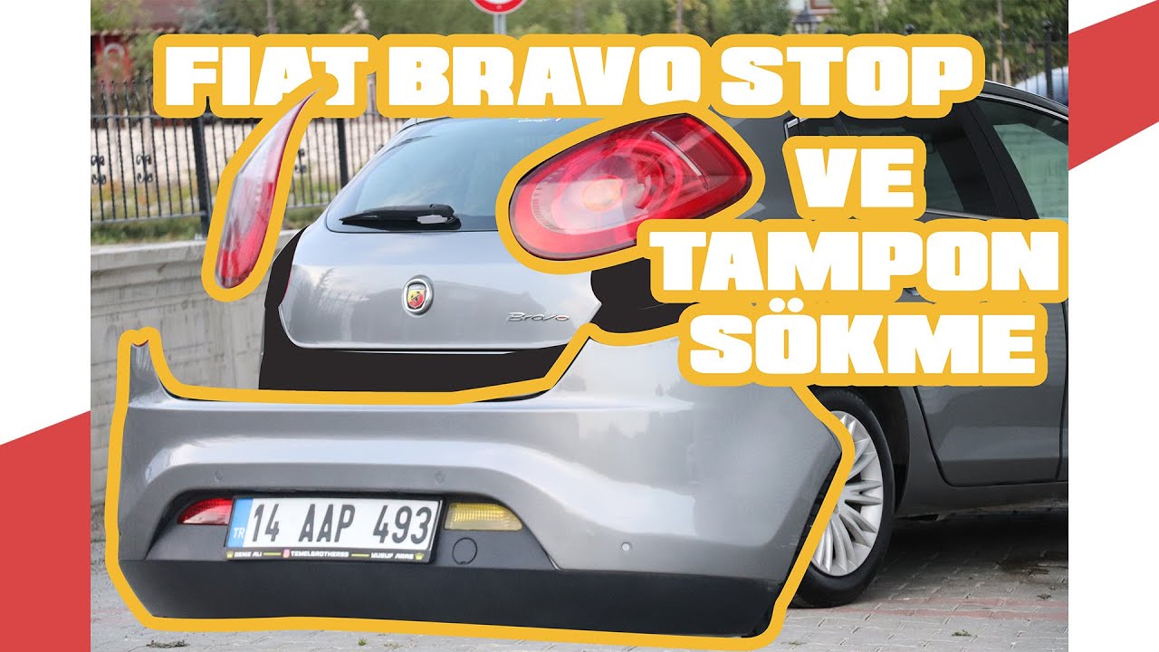 Fiat Bravo Arka Tampon ve Stop Sökme