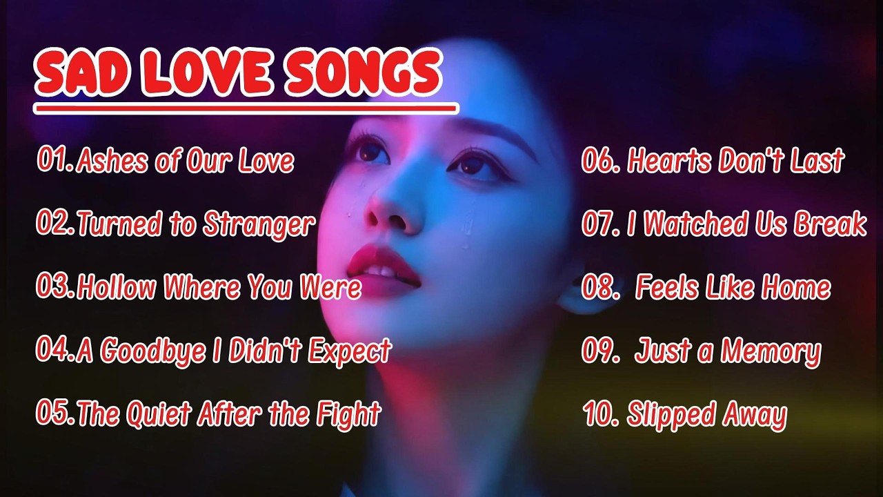 Sad Love Songs That Make You Cry (10 Song Playlist)