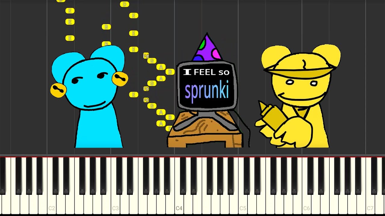 Incredibox Sprunki Sprunked Into Piano