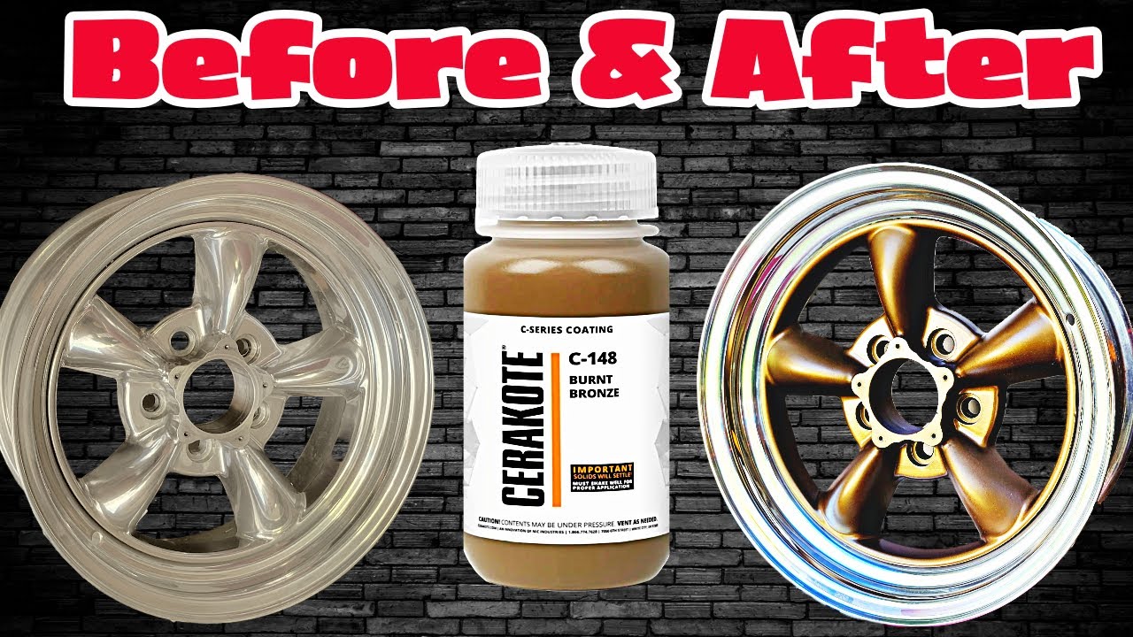 How To (Custom Paint)Your (Wheels) With CERAKOTE For A Custom Look
