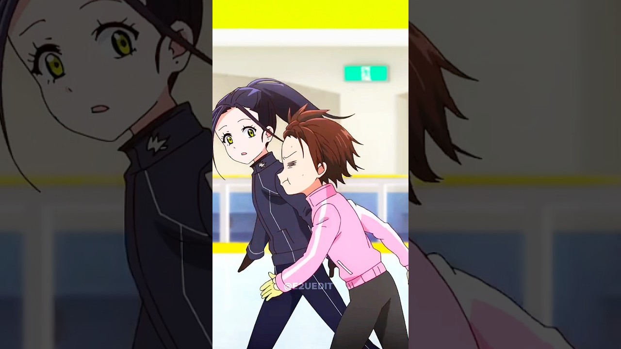 『And that&rsquo;s how they became friends 😭❤️』 Anime: Medalist #anime #anime2025 #medalist #sportanime